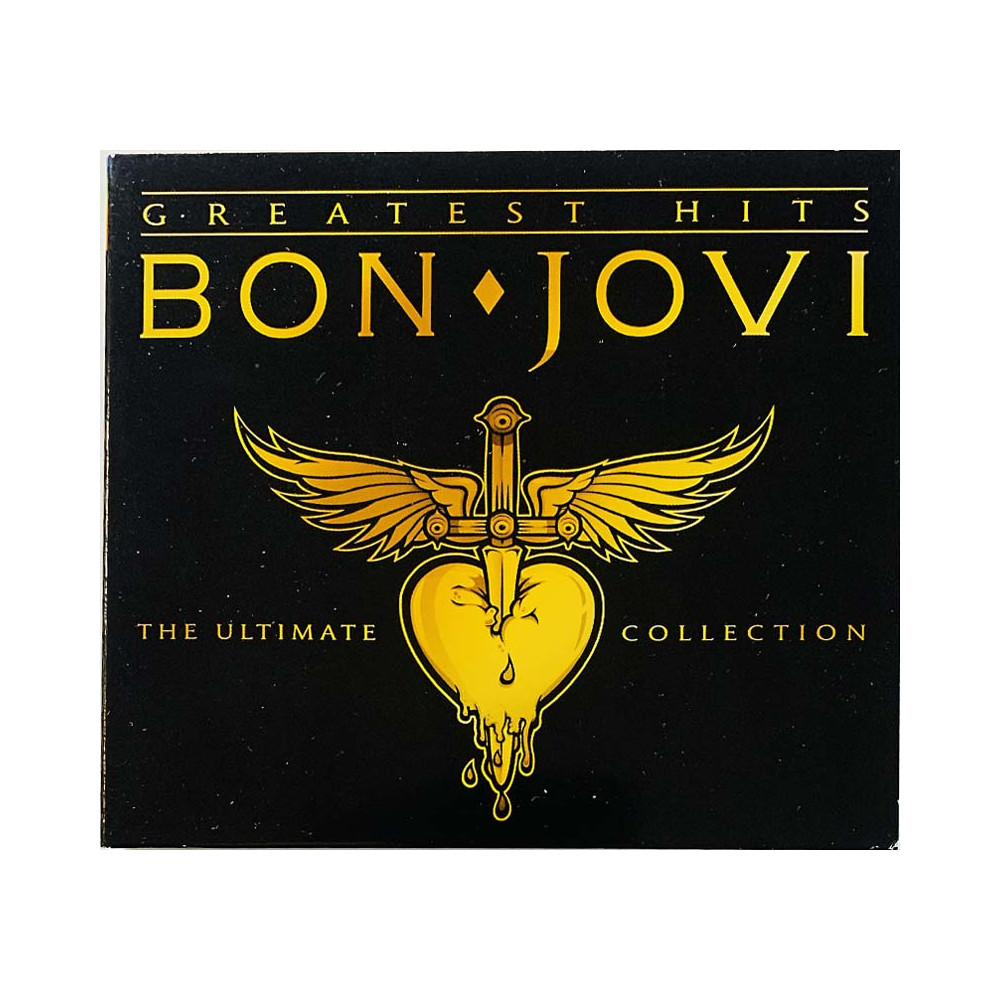 Bon Jovi CD Greatest Hits ultimate collection 2CD  kansi EX levy EX Käytetty CD