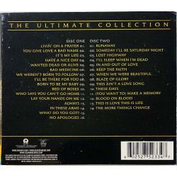 Bon Jovi CD Greatest Hits ultimate collection 2CD  kansi EX levy EX Käytetty CD