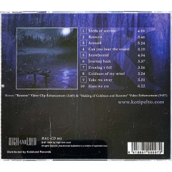 Kotipelto 2004 HAL CD-002 Coldness CD Begagnat