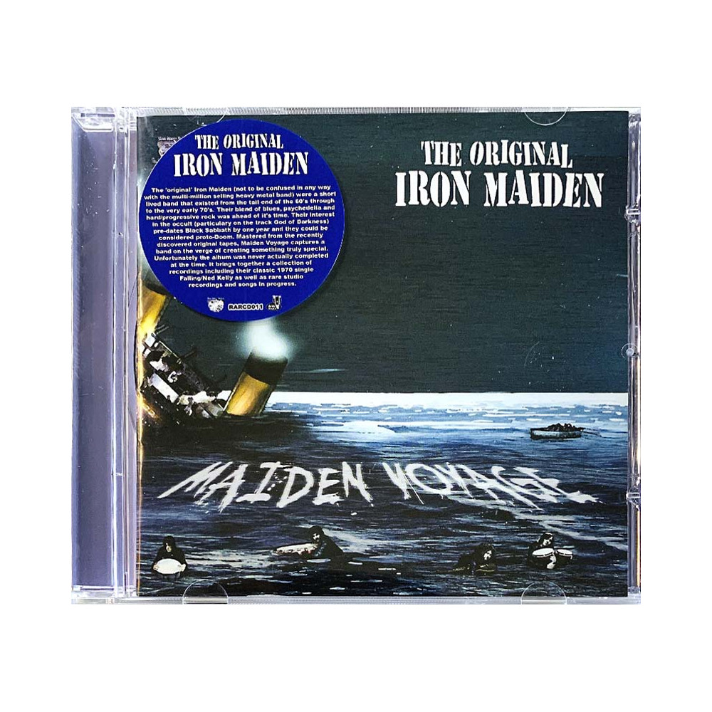 The original Iron Maiden CD Maiden Voyage  kansi EX levy EX Käytetty CD