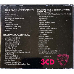 Sielun Veljet CD Musta laatikko 3CD  kansi EX levy EX Käytetty CD