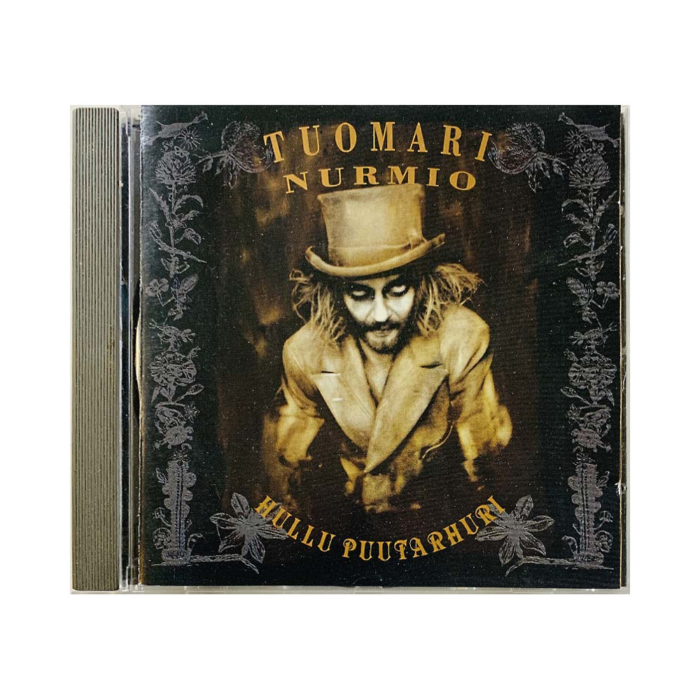 Tuomari Nurmio CD Hullu Puutarhuri  kansi EX- levy VG+ Käytetty CD