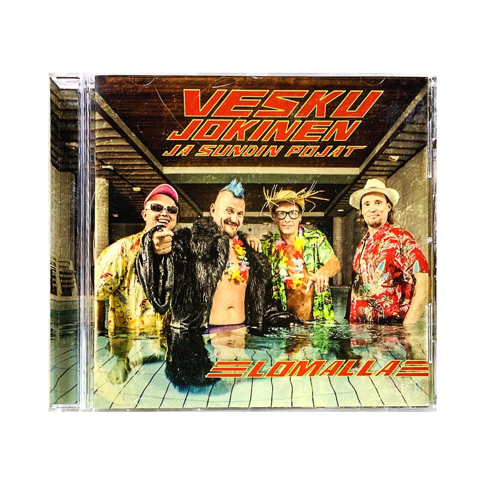 Vesku Jokinen ja Sundin Pojat CD Lomalla  kansi EX levy EX Käytetty CD