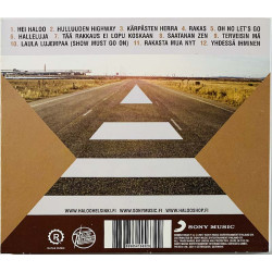 Haloo Helsinki! CD Hulluuden highway  kansi EX levy EX Käytetty CD