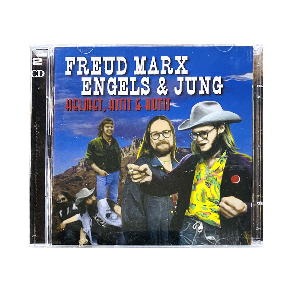 Freud Marx Engels & Jung CD Helmet, Hitit & Hutit 2CD  kansi EX levy EX Käytetty CD