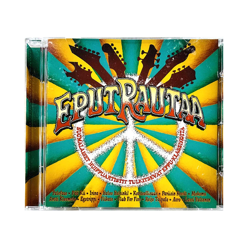 Paleface, Viikate, Irina, Haloo Helsinki! ym. CD Eput Rautaa  kansi EX levy EX Käytetty CD