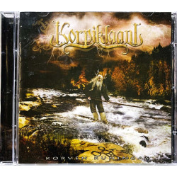 Korpiklaani CD Korven Kuningas  kansi EX levy EX Käytetty CD