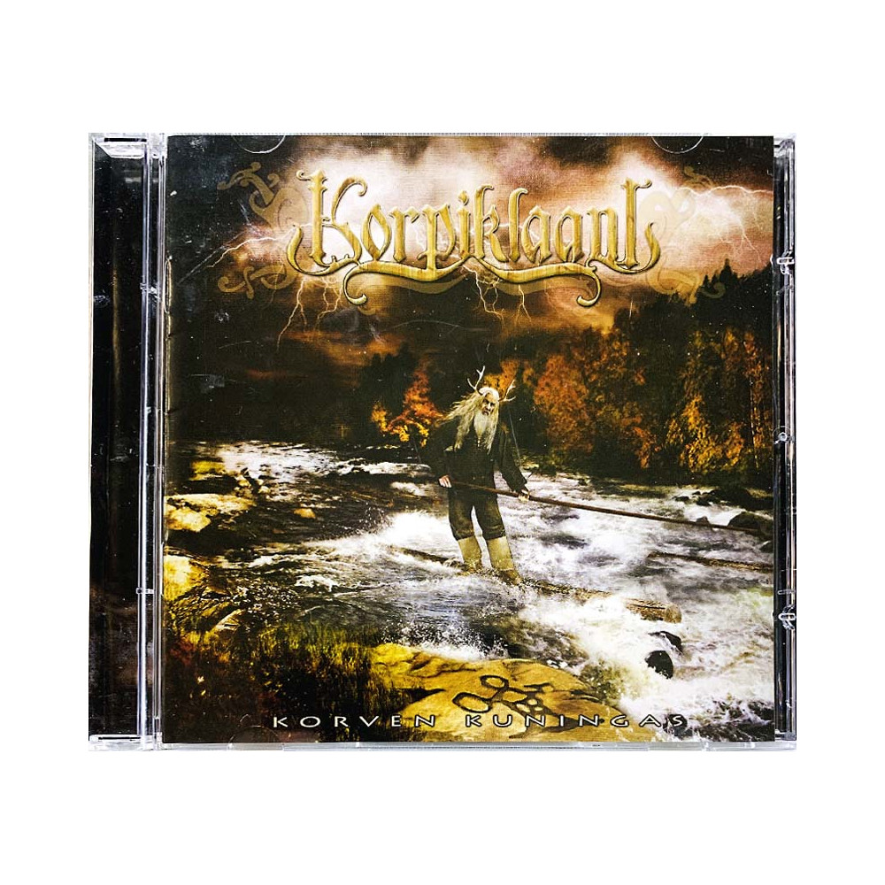 Korpiklaani CD Korven Kuningas  kansi EX levy EX Käytetty CD