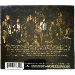 Korpiklaani CD Korven Kuningas  kansi EX levy EX Käytetty CD
