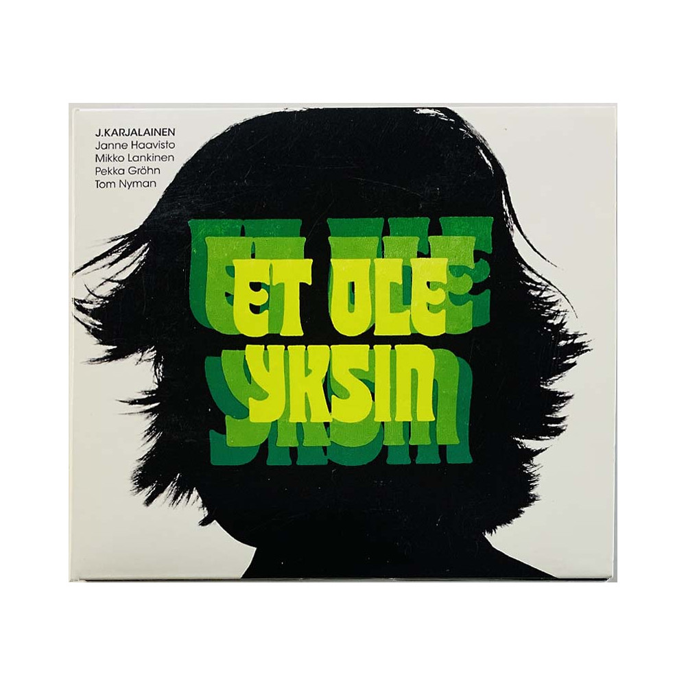 J. Karjalainen CD Et Ole Yksin, digipak  kansi EX levy EX Käytetty CD