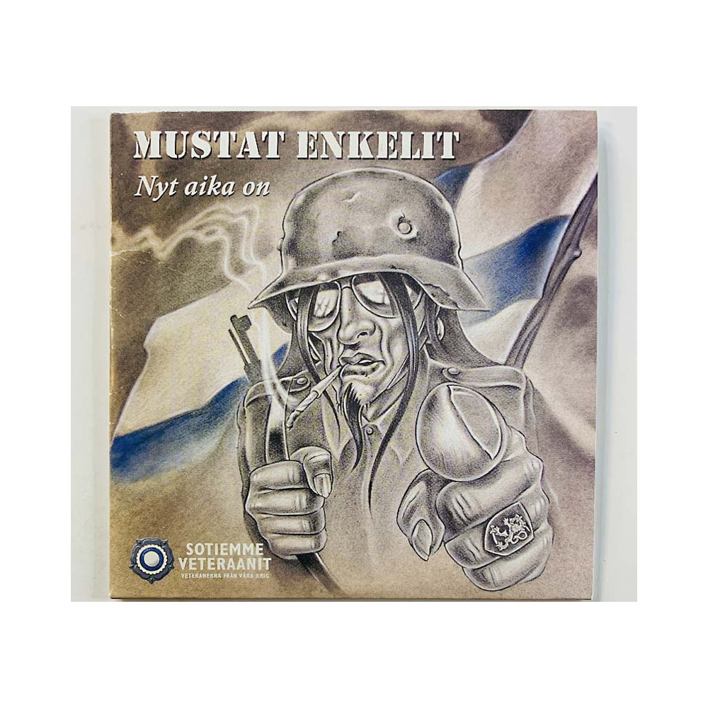 Mustat Enkelit CD Nyt aika on, cd-single  kansi EX levy EX Käytetty CD