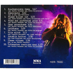 Mustat Enkelit CD Kuudestoista aamu  kansi EX levy EX Käytetty CD