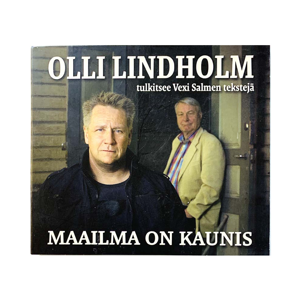 Lindholm Olli CD Maailma On Kaunis, digipak  kansi EX levy EX Käytetty CD