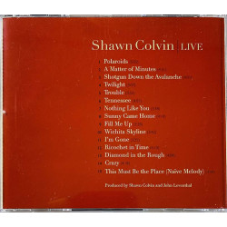 Colvin Shawn 2009 7559-79966-8 Live CD Begagnat