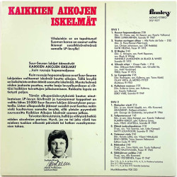 Virta, Vesterinen, Rautavaara, Grön ym. LP Kaikkien aikojen iskelmät Suur-Seuran äänestys  kansi VG+ levy EX Käytetty LP