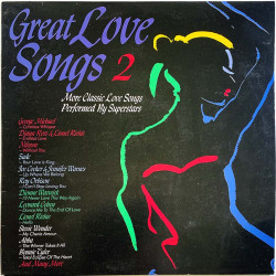 George Michael, Sade, Abba, Leonard Cohen 1989 CBS 465994 1 Great love songs vol. 2 2LP Begagnat LP