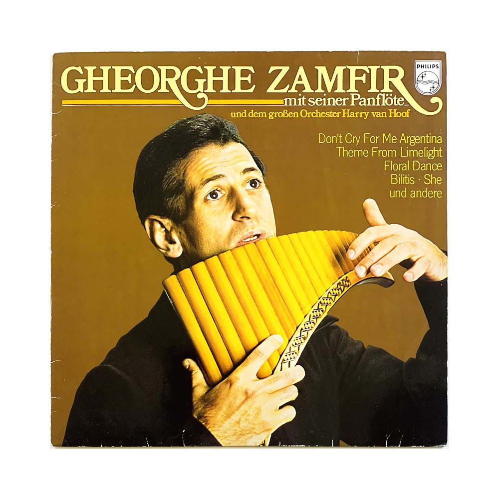 Zamfir Gheorghe LP Mit seiner panflöte  kansi VG+ levy EX Käytetty LP