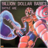 Billion Dollar Babies LP Battle axe  kansi EX levy EX Käytetty LP