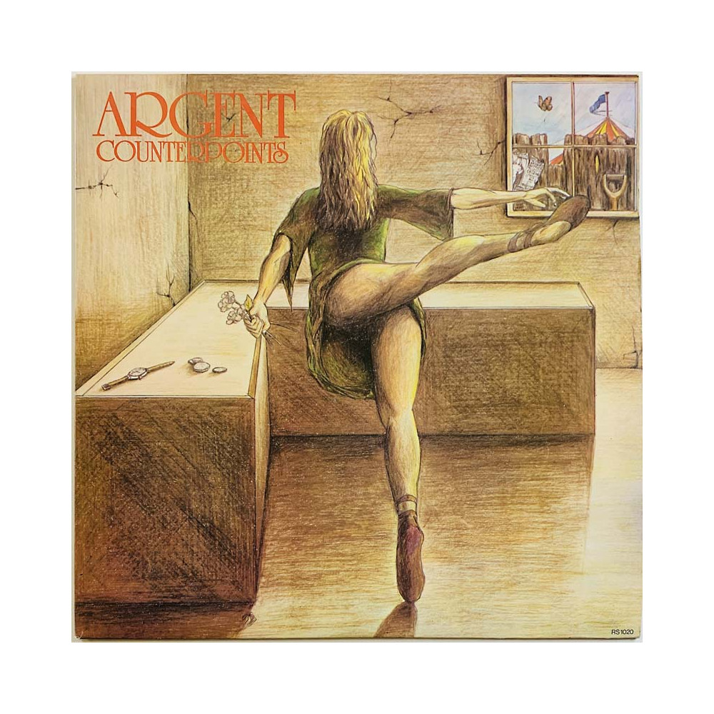 Argent LP Counterpoints  kansi EX levy EX Käytetty LP