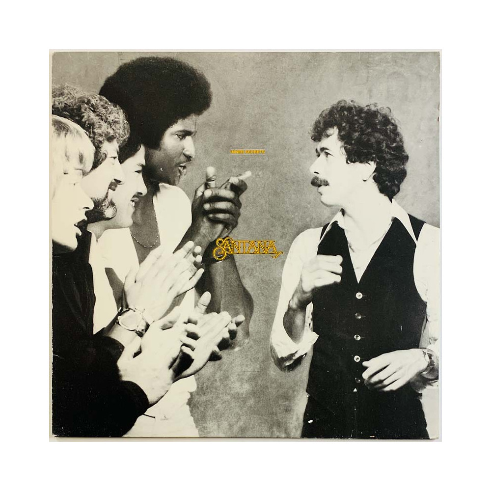 Santana LP Inner Secrets  kansi EX- levy EX Käytetty LP