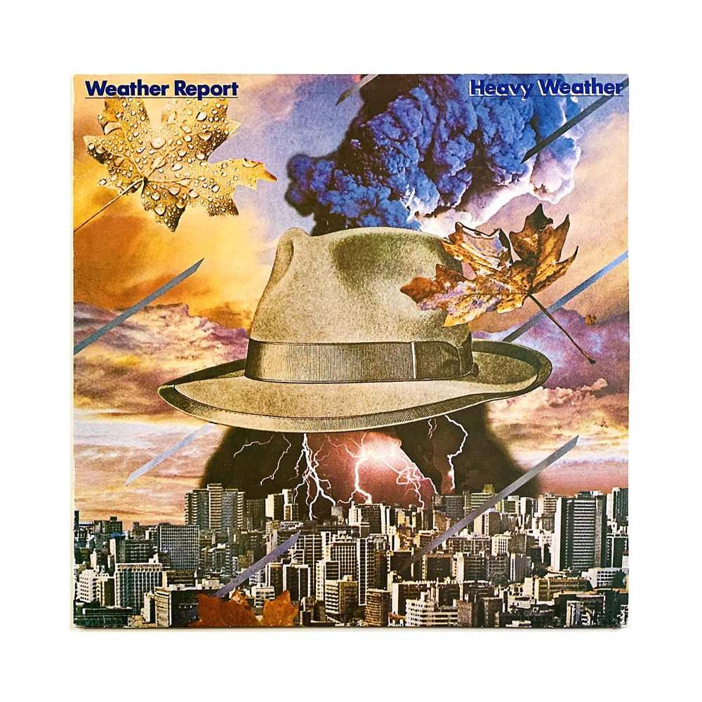 Weather Report LP Heavy weather  kansi EX- levy EX Käytetty LP