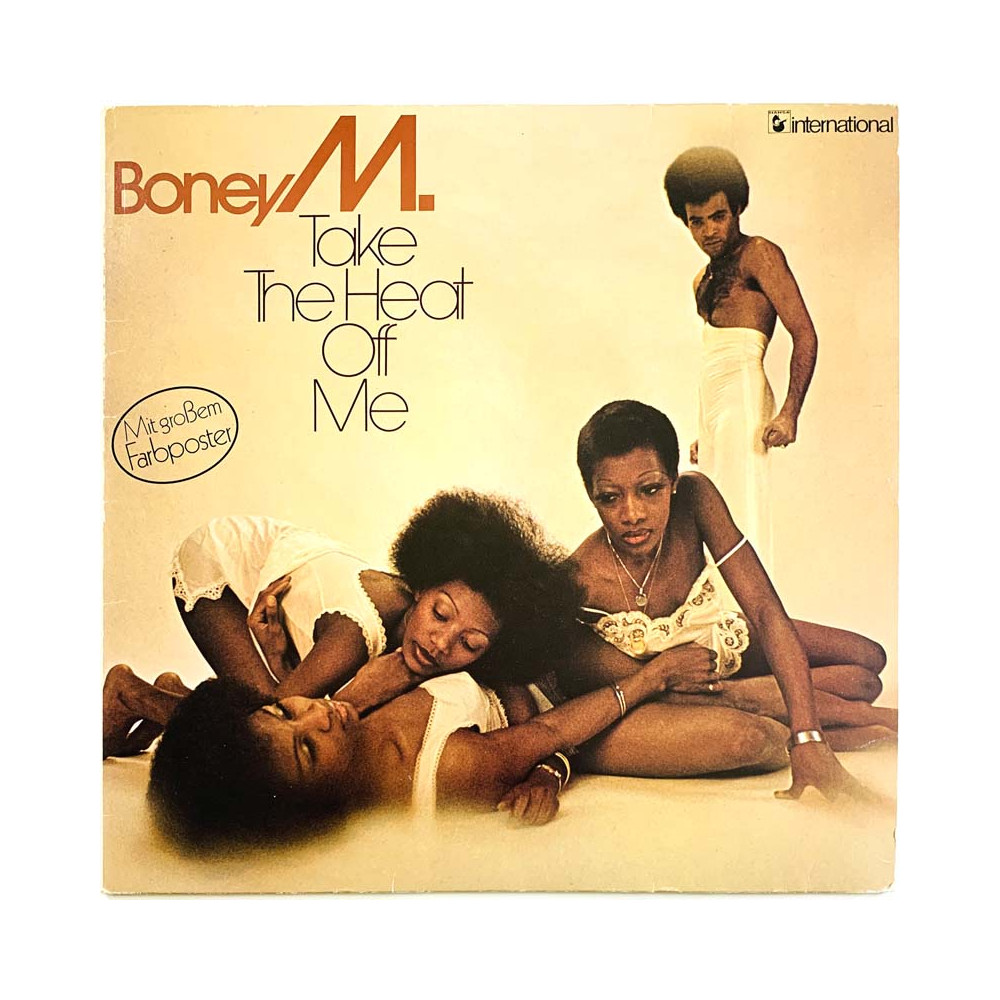 Boney M. LP Take The Heat Off Me  kansi VG+ levy EX- Käytetty LP