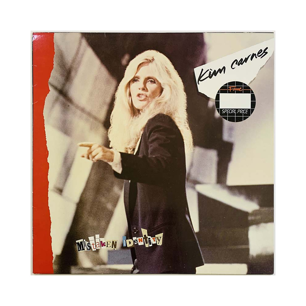 Carnes Kim LP Mistaken Identity  kansi EX levy EX Käytetty LP