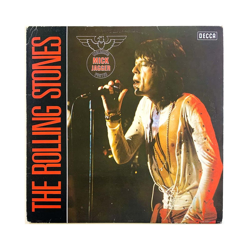 Rolling Stones LP The Rolling Stones -64  kansi VG levy EX Käytetty LP