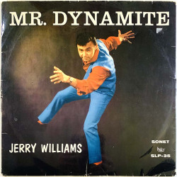 Williams Jerry LP MR. DYNAMITE  kansi VG levy G+ Käytetty LP
