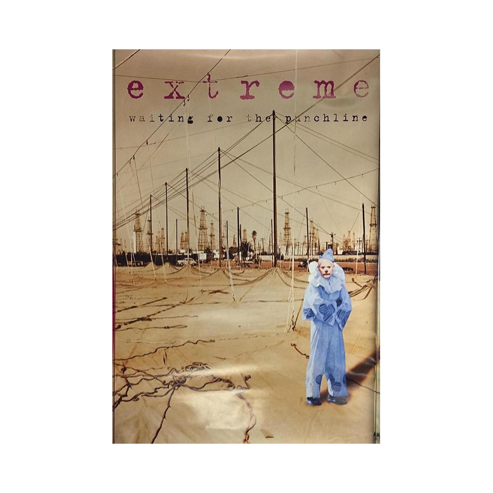 Extreme: Waiting for the punchline: Juliste 60cm x 80cm kaksipuoleinen - Begagnat Poster