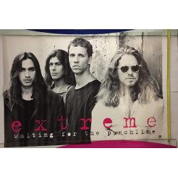 Extreme: Waiting for the punchline: Juliste 60cm x 80cm kaksipuoleinen - Begagnat Poster
