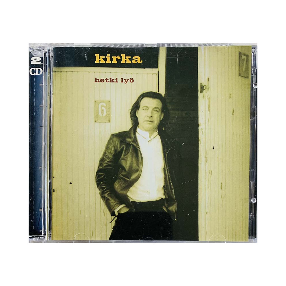 Kirka CD Hetki lyö 2CD  kansi EX levy EX Käytetty CD