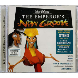 Original Walt Disney Records CD The Emperor's New Groove  kansi EX levy EX Käytetty CD