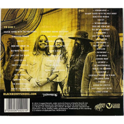 Blackberry Smoke CD Leave A Scar Live DVD + 2CD  kansi EX levy EX Käytetty CD
