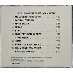 Juice Leskinen Slam 1981 JHNCD 2032 Ajan henki CD Begagnat
