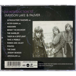 Emerson, Lake & Palmer CD An Introduction To... Emerson, Lake & Palmer  kansi EX levy EX Käytetty CD