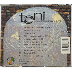 Lähteenmäki Toni CD Tulevaisuuden Portti  kansi EX levy EX- Käytetty CD