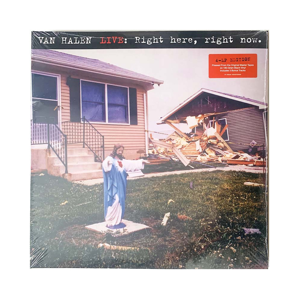 Van Halen LP Live: right here, right now. 4LP  LP