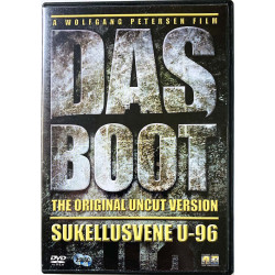 DVD - 6-osainen minisarja 1981  Das Boot original uncut version 2DVD DVD Begagnat