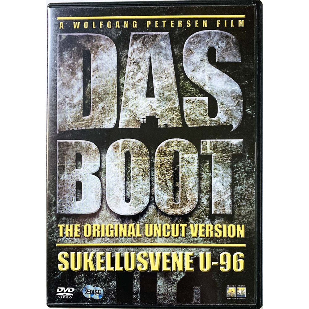 DVD - 6-osainen minisarja 1981  Das Boot original uncut version 2DVD DVD Begagnat