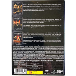 DVD - Elokuva Stieg Larsson DVD Millenium trilogia 3DVD  kansi EX levy EX Käytetty DVD