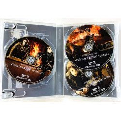 DVD - Elokuva Stieg Larsson DVD Millenium trilogia 3DVD  kansi EX levy EX Käytetty DVD