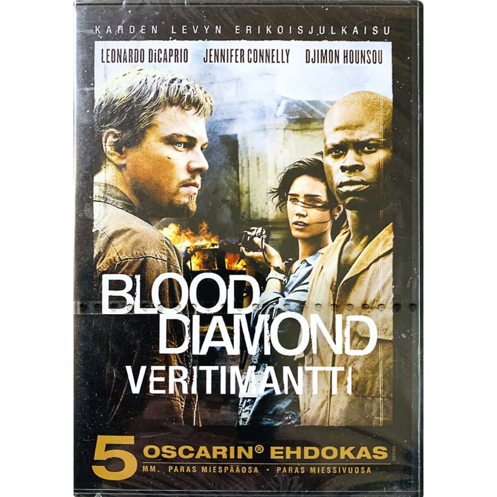 DVD - Elokuva 2008  Blood Diamond Veritimantti 2DVD DVD Begagnat
