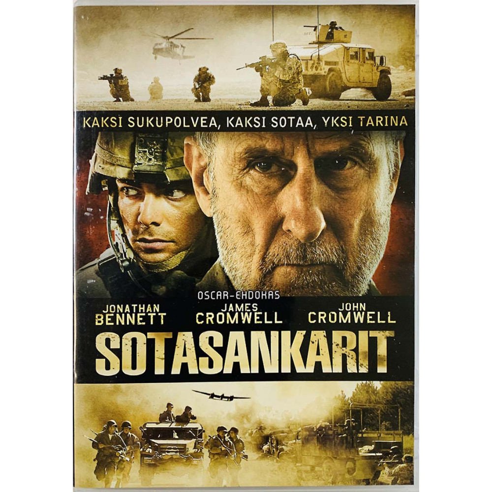 DVD - Elokuva DVD Sotasankarit  kansi EX levy EX Käytetty DVD
