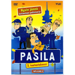 DVD - Elokuva DVD Pasila 2.tuotantokausi 2DVD  kansi EX levy VG+ Käytetty DVD
