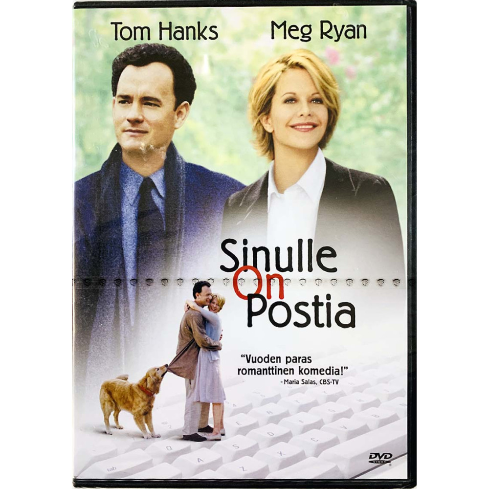 DVD - Elokuva DVD Sinulle on postia  kansi EX levy EX Käytetty DVD