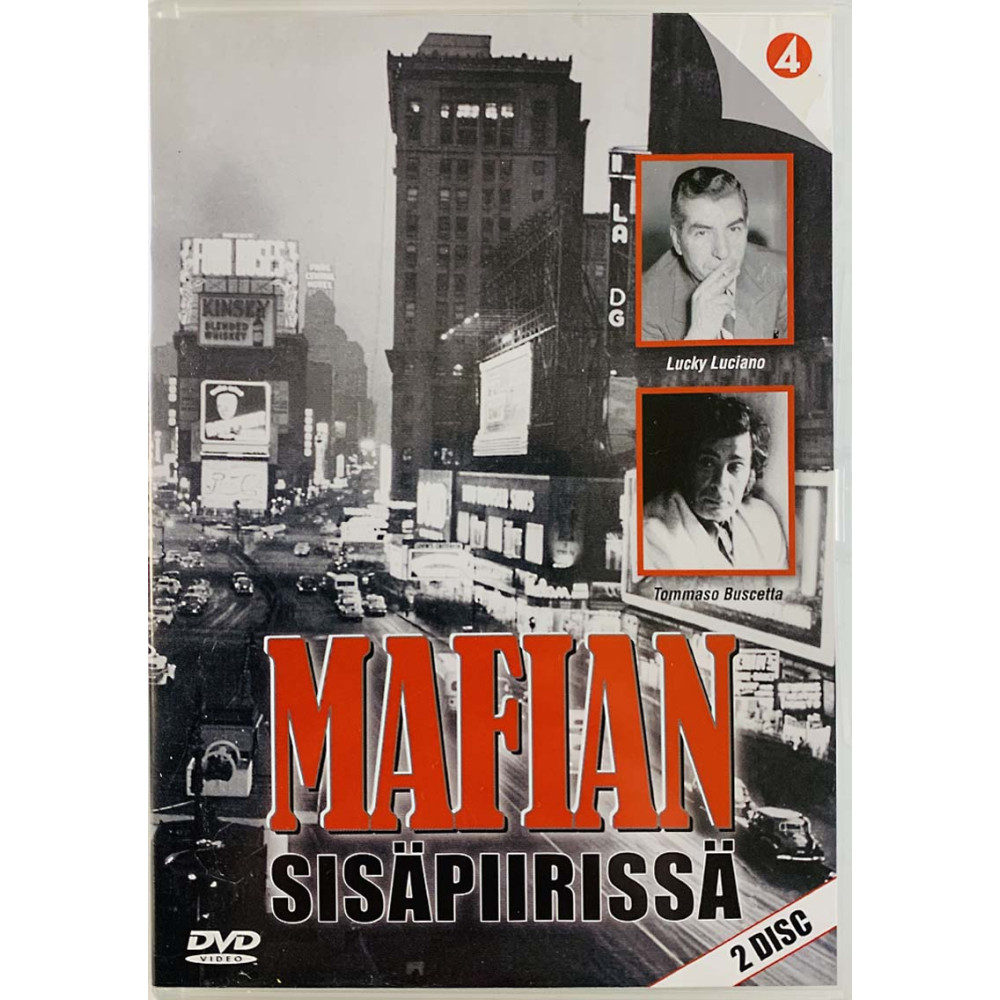 DVD - Elokuva DVD Mafian sisäpiirissä  kansi EX levy EX Käytetty DVD