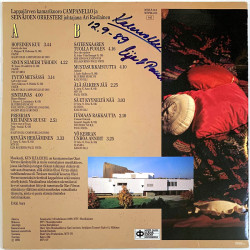 Campanello, Seinäjoen Orkesteri, Ari Rasilainen LP Kun ilta ehtii, lauluja Olavi Virta musikaalista  kansi VG+ levy EX Käytetty 