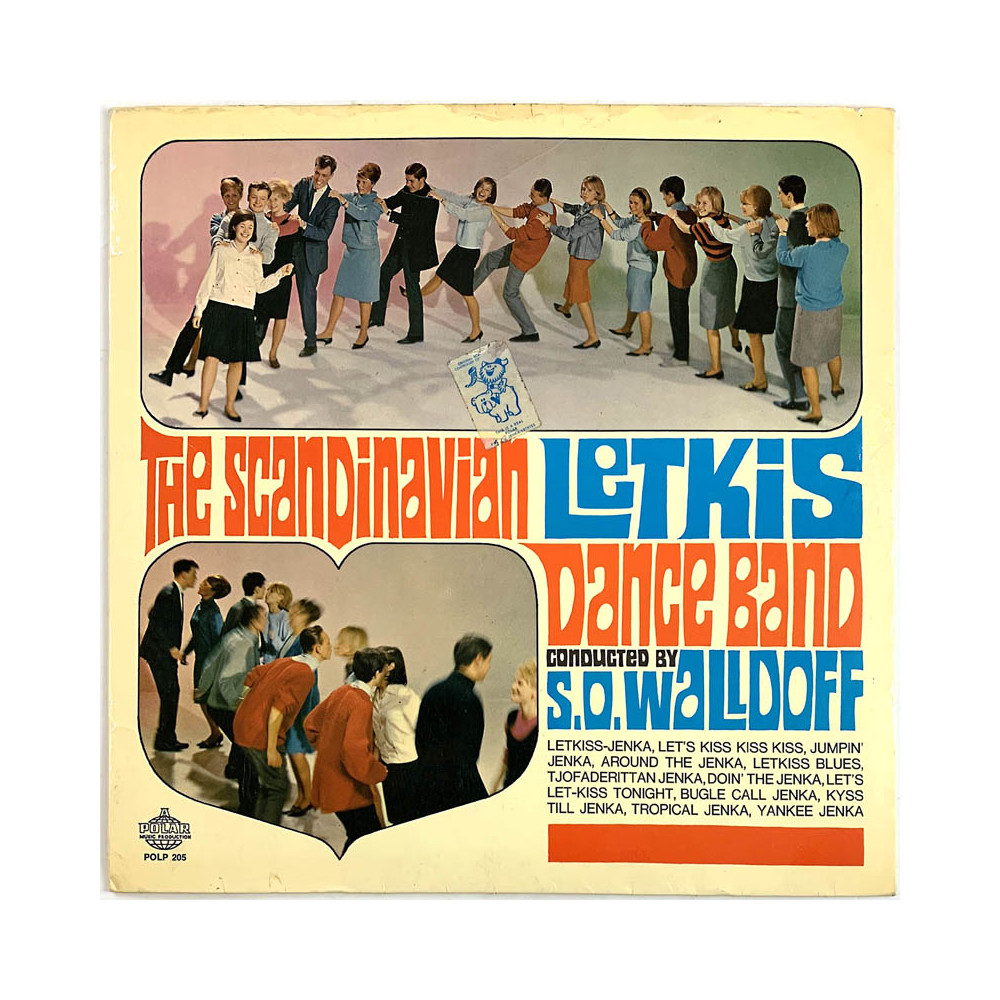 Scandinavian Letkis Dance Band LP The Scandinavian Letkis Dance Band  kansi VG+ levy VG+ Käytetty LP