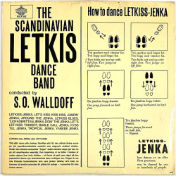 Scandinavian Letkis Dance Band LP The Scandinavian Letkis Dance Band  kansi VG+ levy VG+ Käytetty LP